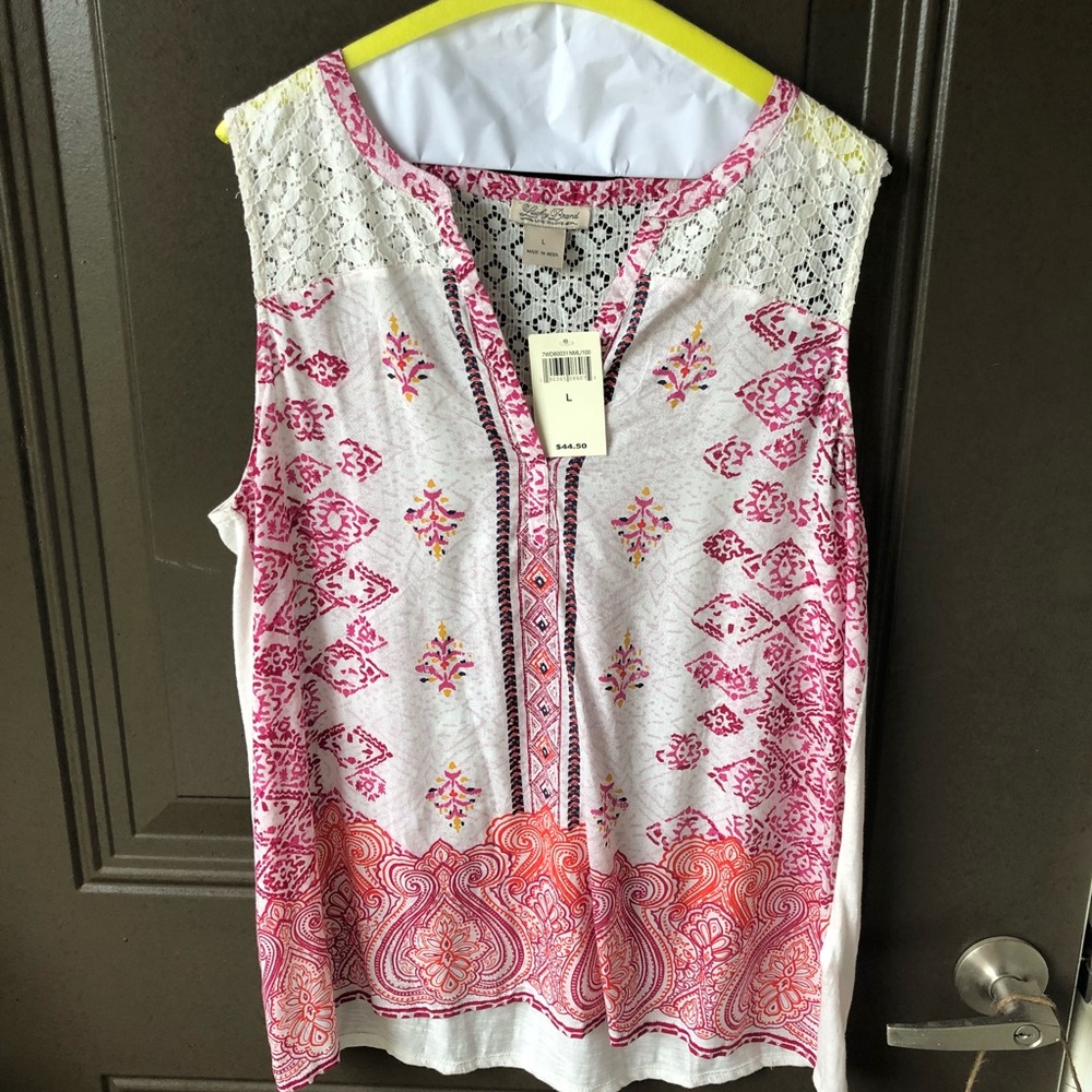 LUCKY BRAND tanktop NWT Large